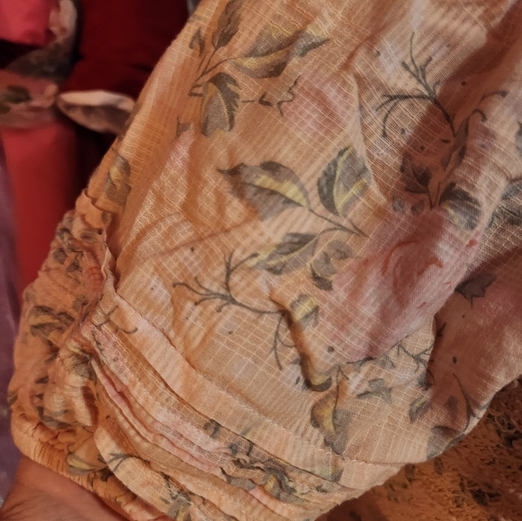 Floral Pink Midi Dress - Picture 6 of 7